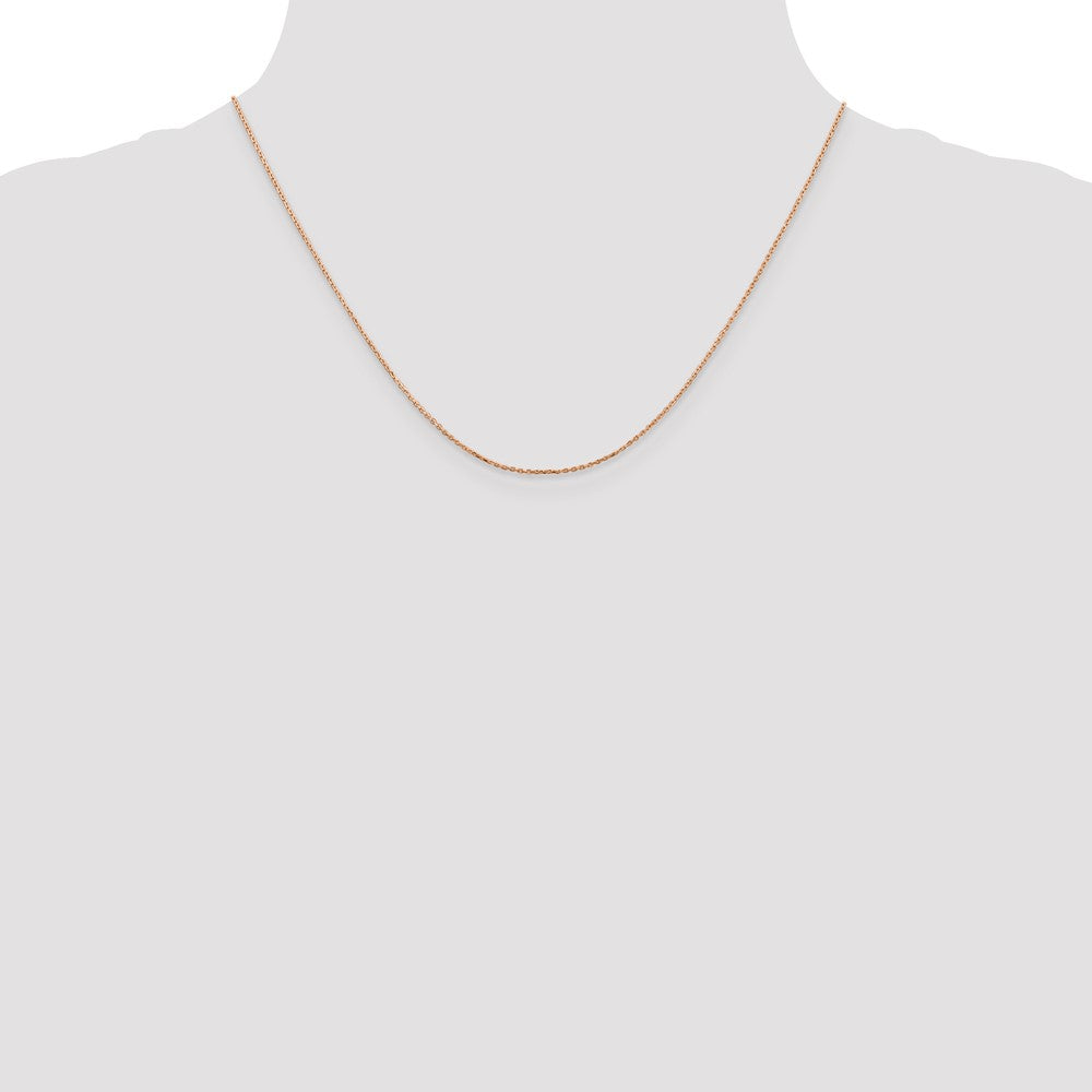 . Diamond-cut Cable with Lobster Clasp Chain - WBC