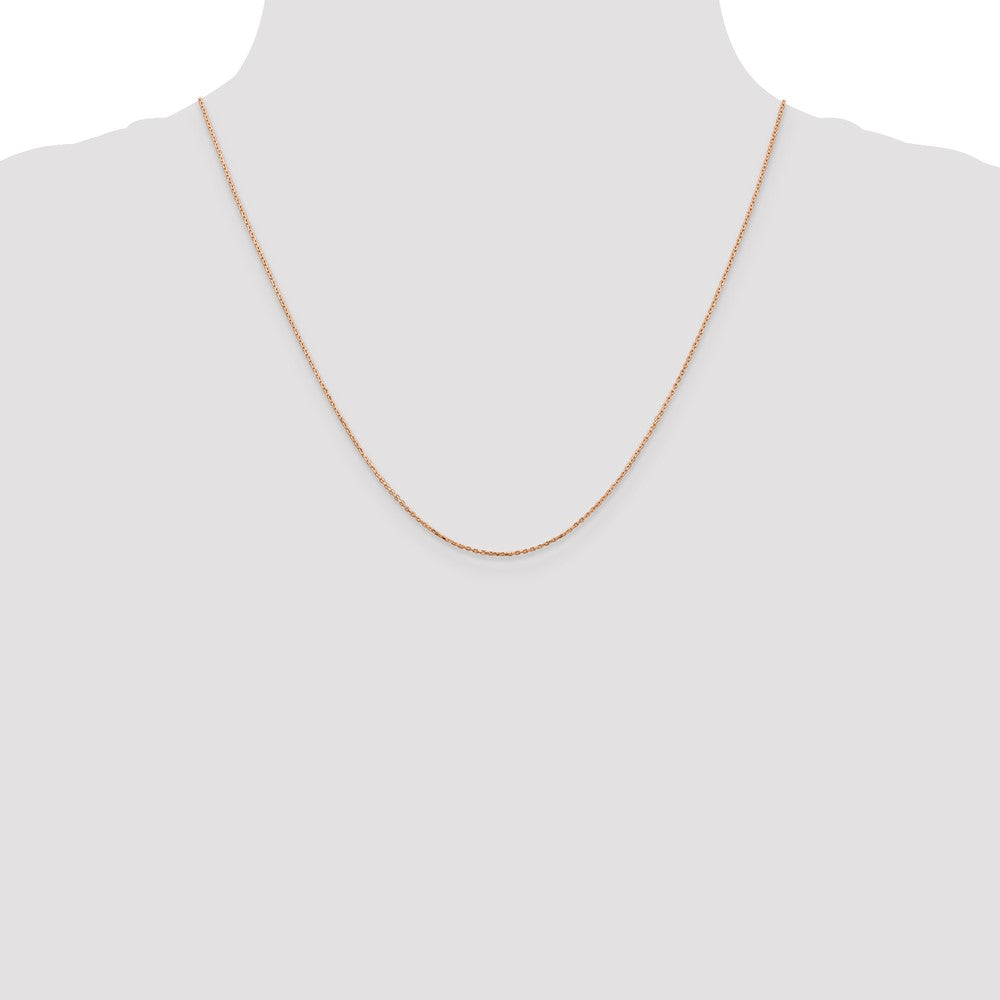 . Diamond-cut Cable with Lobster Clasp Chain - WBC