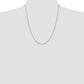. Diamond-cut Cable with Lobster Clasp Chain - WBC