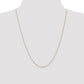 . Diamond-cut Cable with Lobster Clasp Chain - WBC