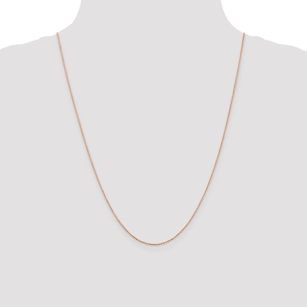 . Diamond-cut Cable with Lobster Clasp Chain - WBC