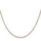 Box Link with Lobster Clasp Chain - WBC