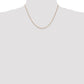Box Link with Lobster Clasp Chain - WBC