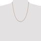 Box Link with Lobster Clasp Chain - WBC