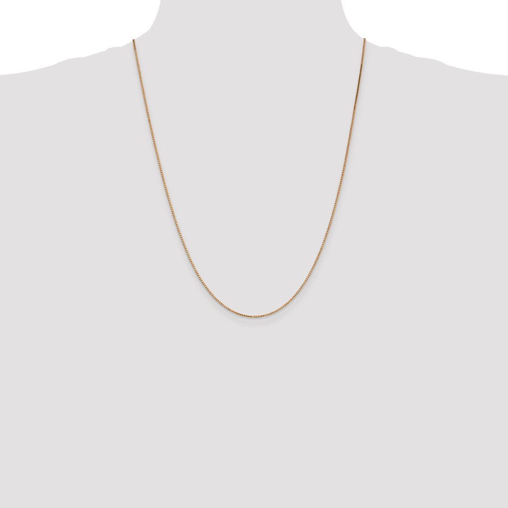 Box Link with Lobster Clasp Chain - WBC