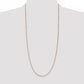 Box Link with Lobster Clasp Chain - WBC