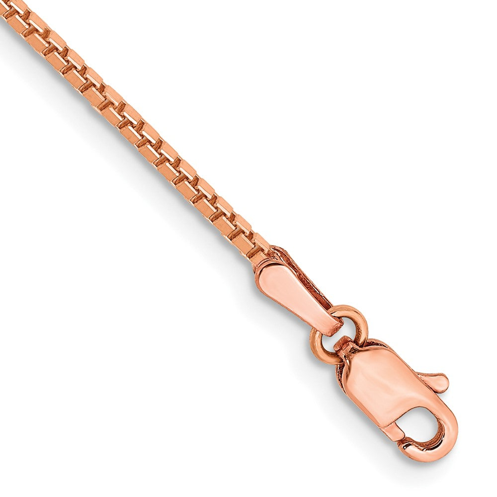 Box Link with Lobster Clasp Bracelet - WBC