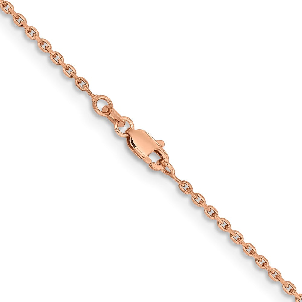 Diamond-cut Cable with Lobster Clasp Chain - WBC