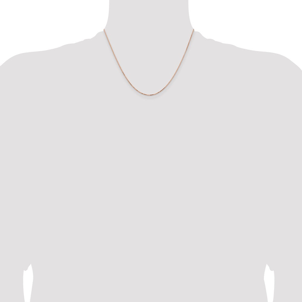 . Box Link with Lobster Clasp Chain - WBC