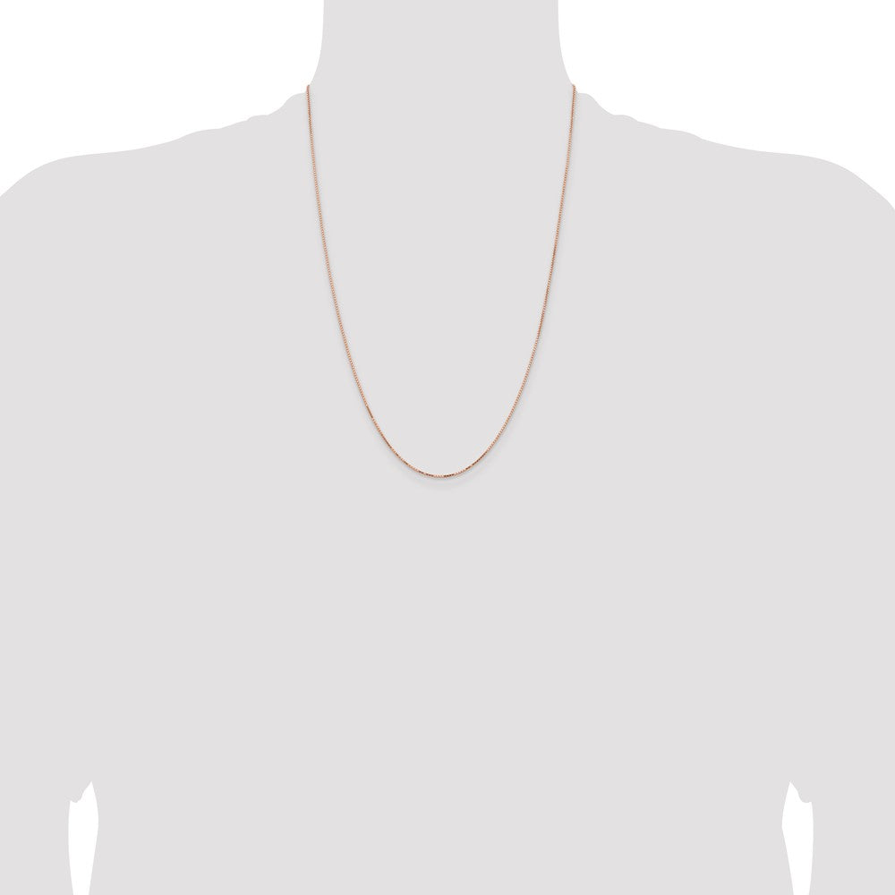 . Box Link with Lobster Clasp Chain - WBC