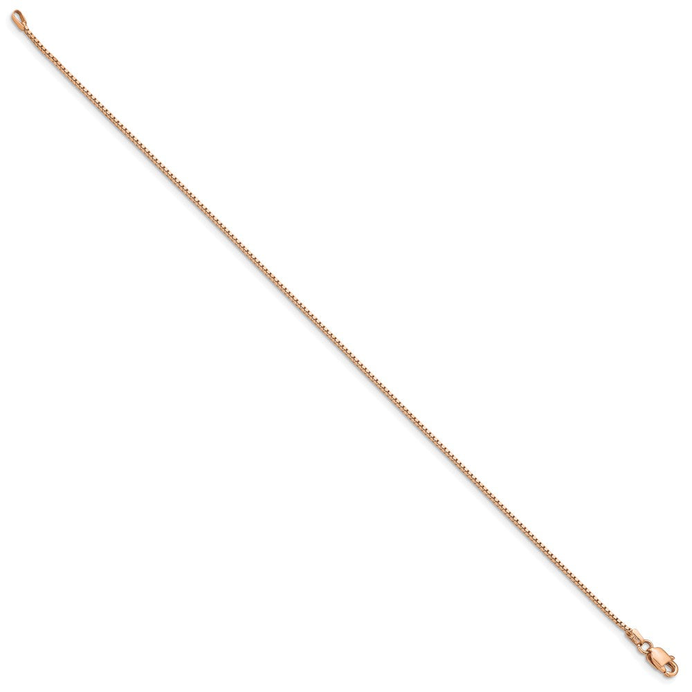 . Box Link with Lobster Clasp Bracelet - WBC