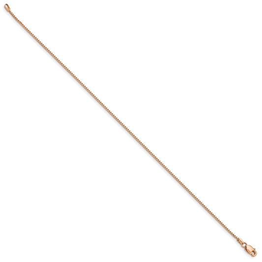 . Box Link with Lobster Clasp Bracelet - WBC