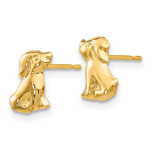 Madi K Dog Childrens Post Earrings - WBC