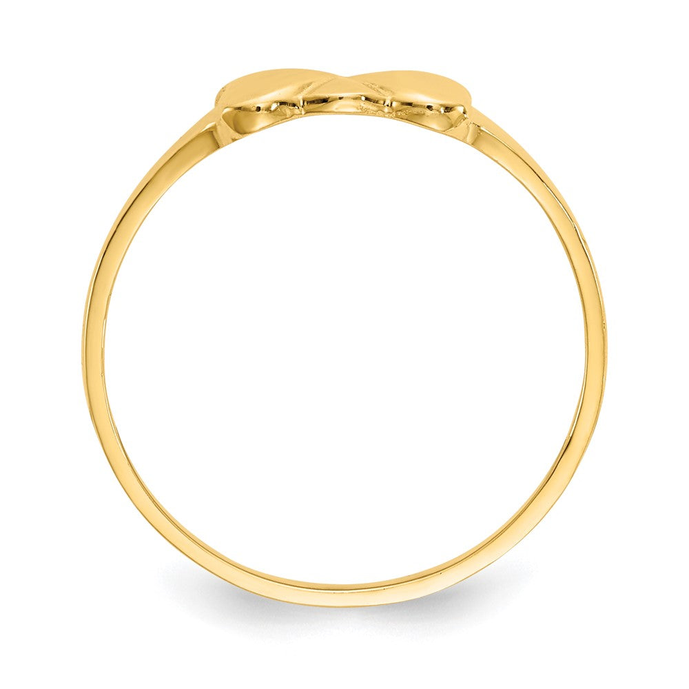 Madi K Two Hearts Baby / Childrens Ring - WBC