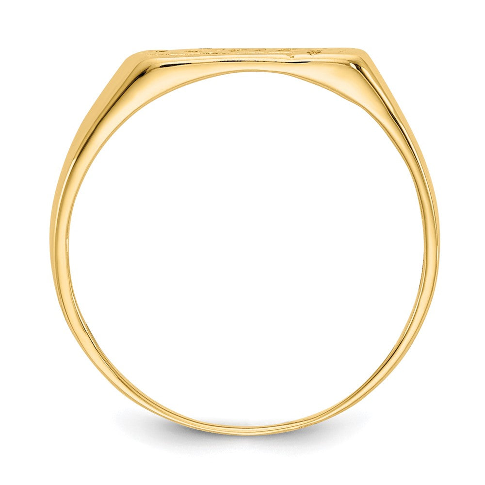 Madi K BABY Script Baby / Childrens Ring - WBC