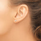 Madi K Ball / CZ / 3- Round Freshwater Cultured Pearl 3-Pair Post Earring Set - WBC