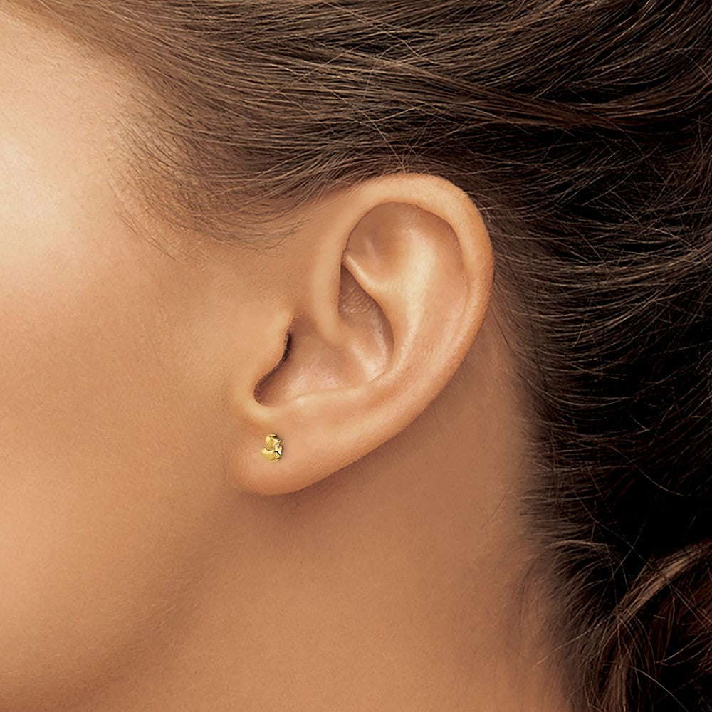 Madi K Duck Childrens Post Earrings - WBC