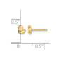 Madi K Duck Childrens Post Earrings - WBC