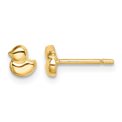 Madi K Duck Childrens Post Earrings - WBC