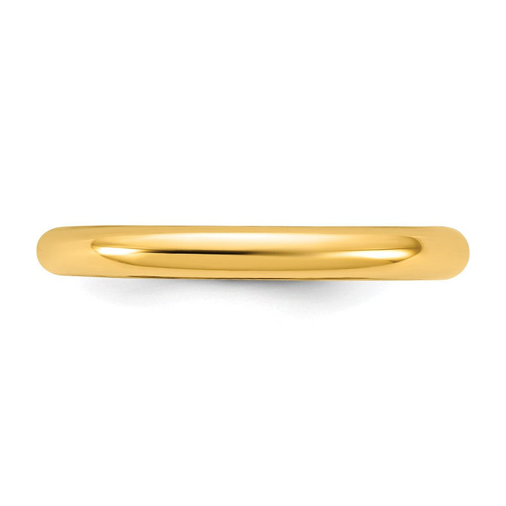 Madi K Polished Half Round Band Baby / Children's Ring - WBC