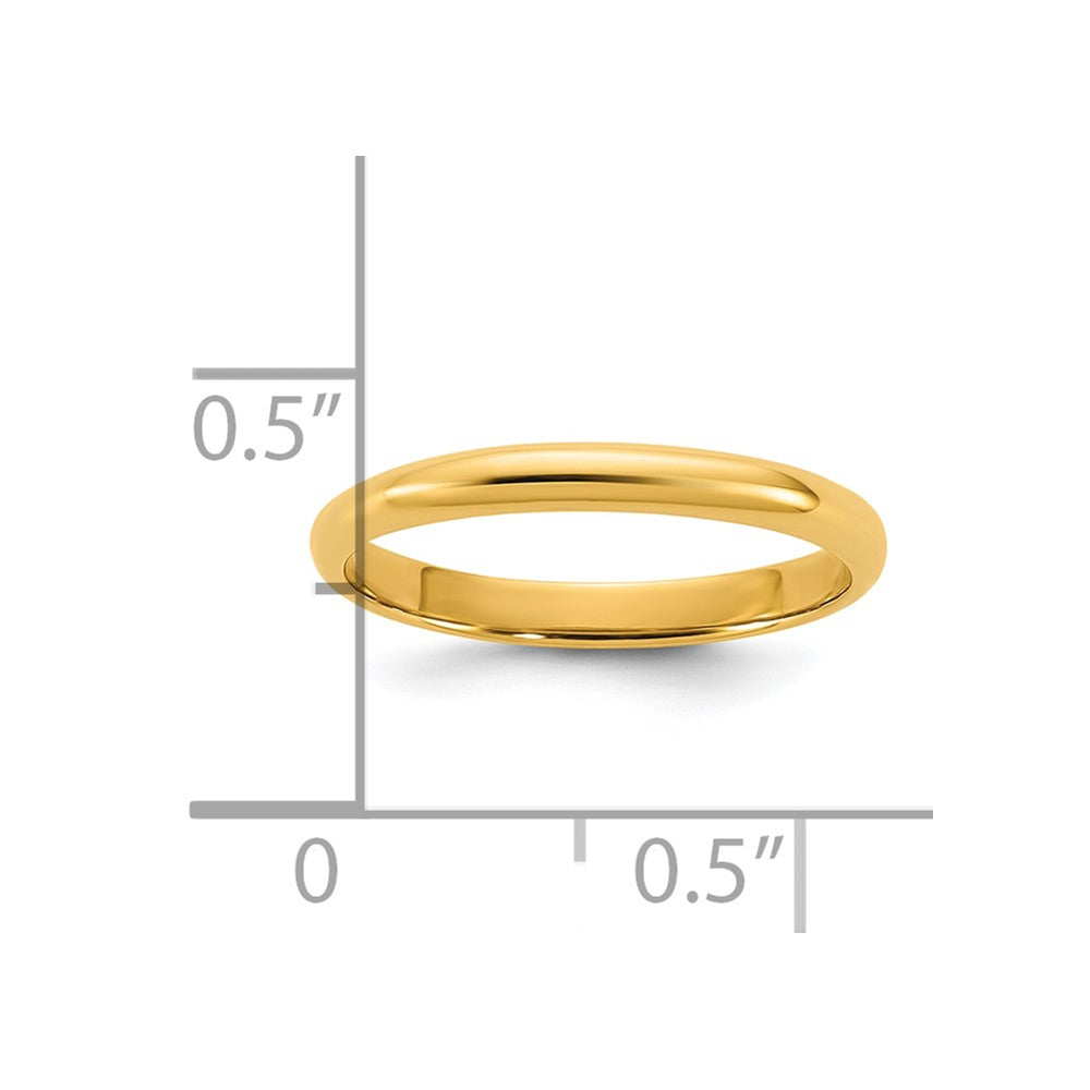 Madi K Polished Half Round Band Baby / Children's Ring - WBC