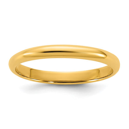Madi K Polished Half Round Band Baby / Children's Ring - WBC