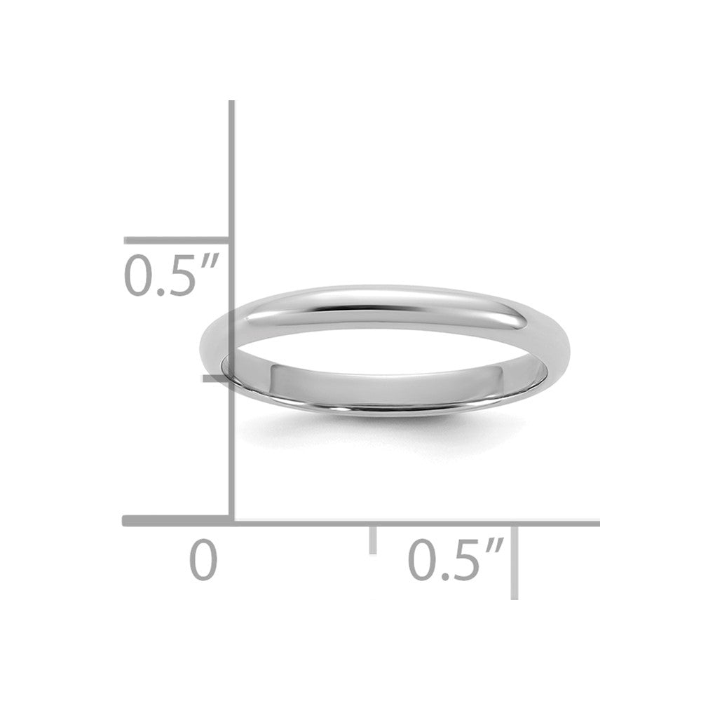 Madi K Polished Half Round Band Baby / Children's Ring - WBC
