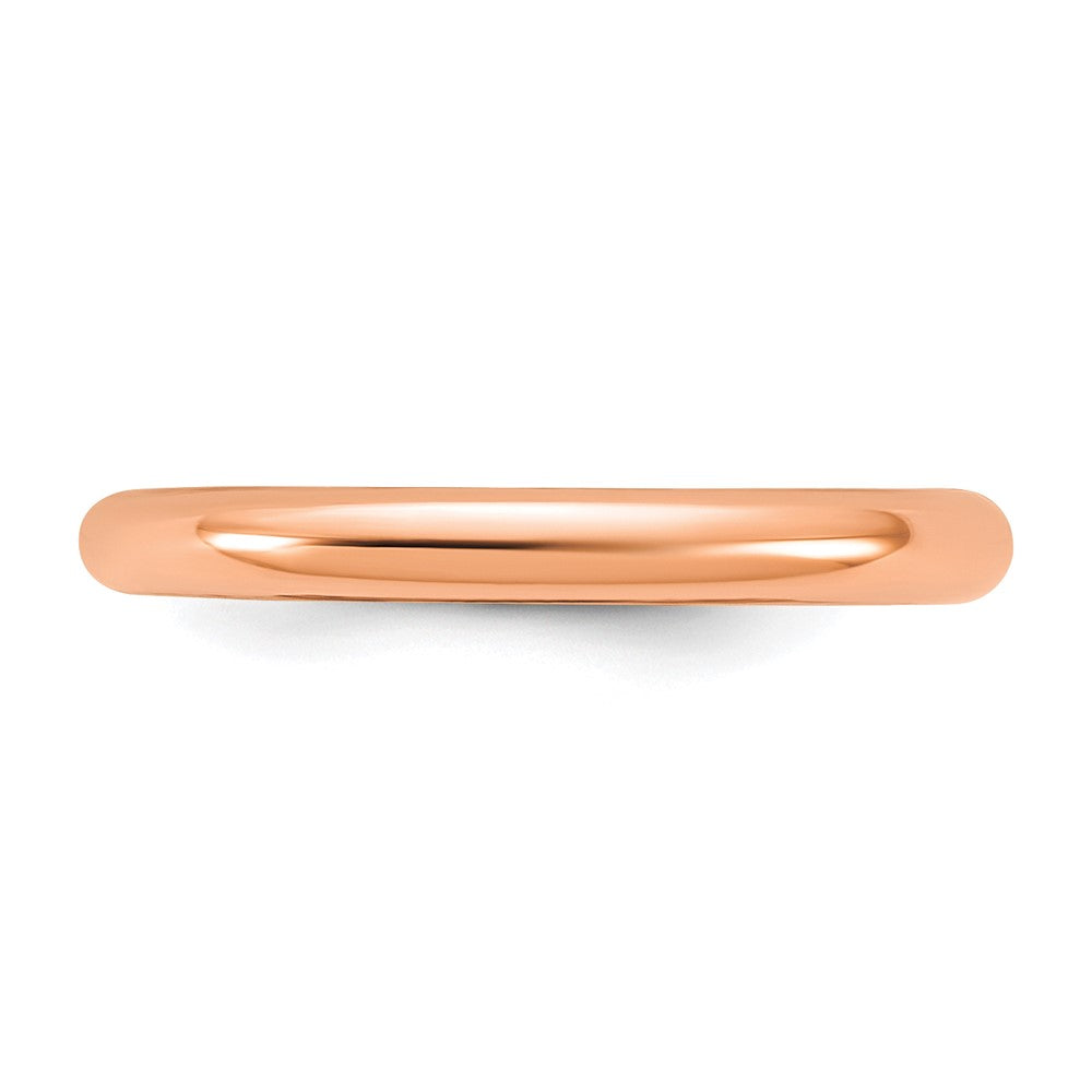 Madi K Polished Half Round Band Baby / Children's Ring - WBC