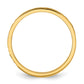 Madi K Diamond-cut Design Flat Band Baby / Children's Ring - WBC