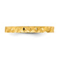 Madi K Diamond-cut Design Flat Band Baby / Children's Ring - WBC