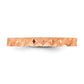Madi K Diamond-cut Design Flat Band Baby / Children's Ring - WBC