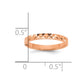 Madi K Diamond-cut Design Flat Band Baby / Children's Ring - WBC