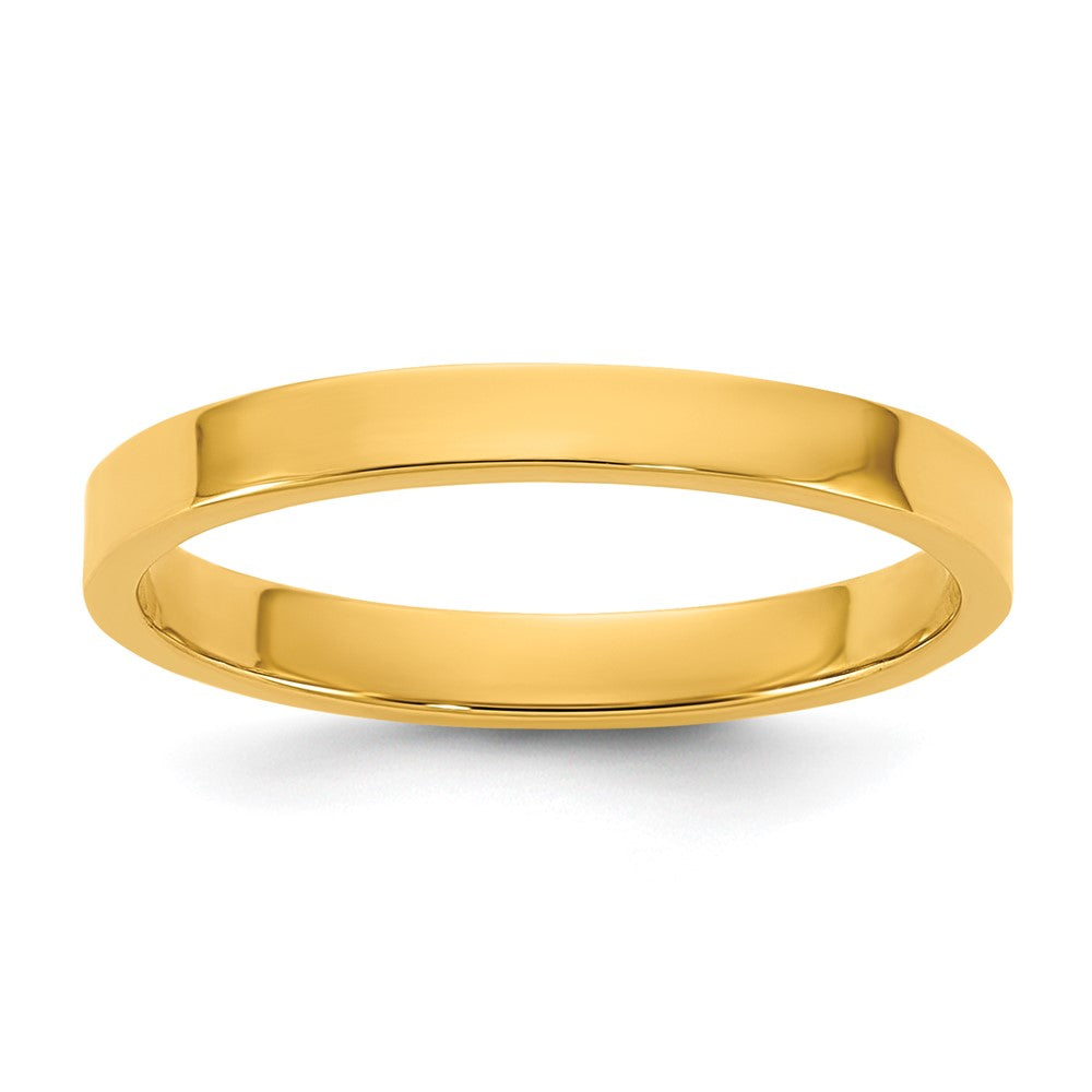 Madi K High Polished Flat Band Baby / Children's Ring - WBC