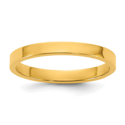 Madi K High Polished Flat Band Baby / Children's Ring - WBC