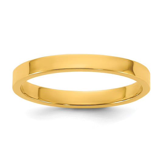 Madi K High Polished Flat Band Baby / Children's Ring - WBC