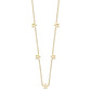 Open Stars Necklace Plus Extension - WBC