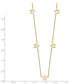 Open Stars Necklace Plus Extension - WBC