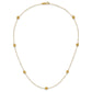 Polished Textured Beads 7-Station Necklace - WBC