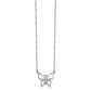 Polished Open Butterfly Necklace - WBC