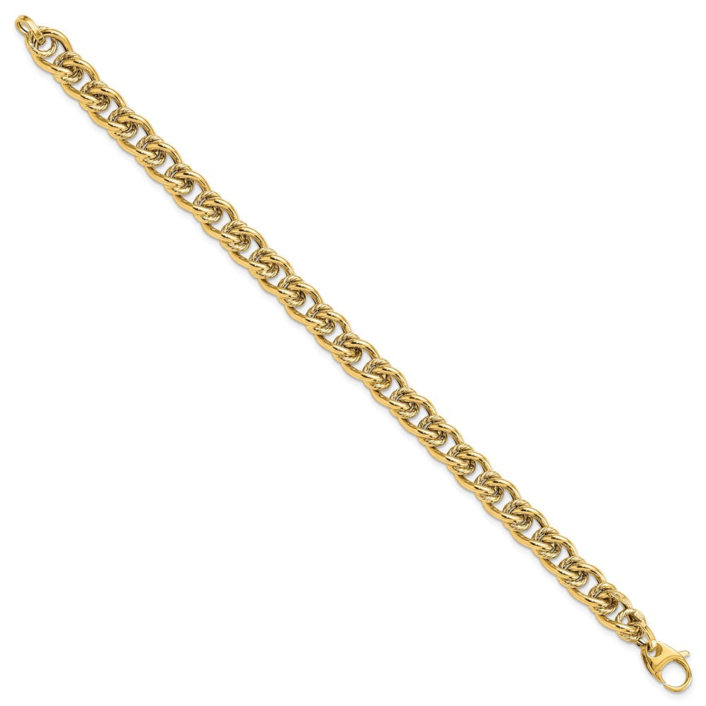 Polished Fancy Link Bracelet - WBC