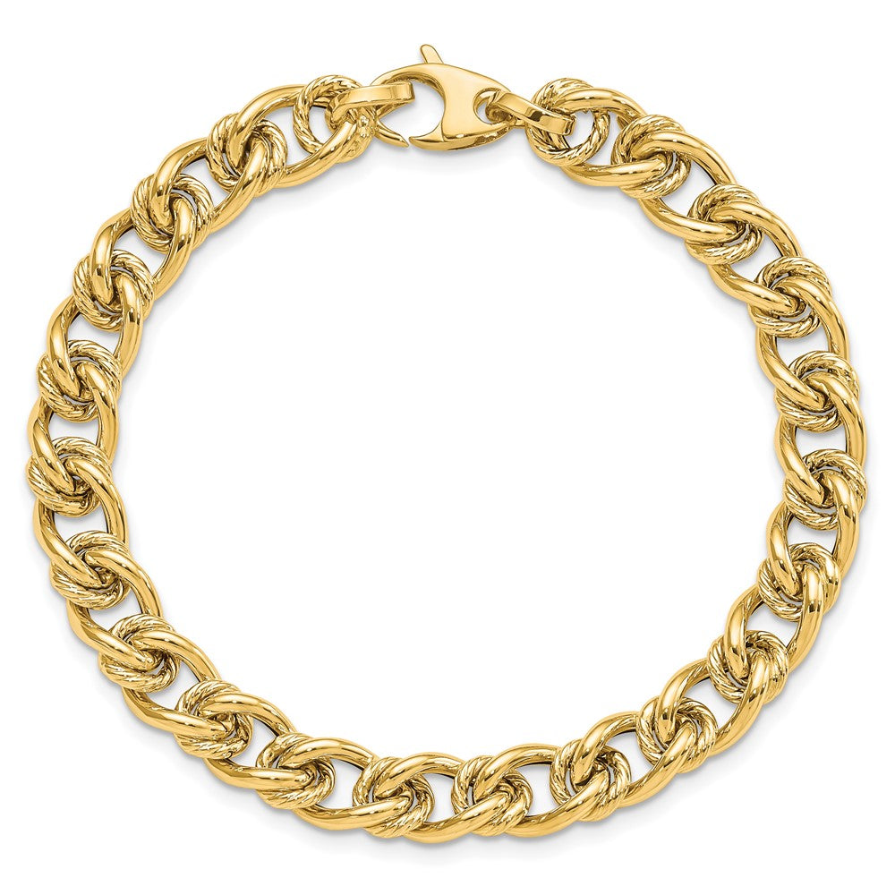 Polished Fancy Link Bracelet - WBC