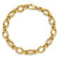 Polished Fancy Double Link Bracelet - WBC