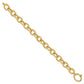 Polished Fancy Oval Cable Link Bracelet - WBC