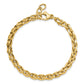 Polished Fancy Link Bracelet Plus Extender - WBC