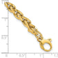 Polished Fancy Link Bracelet Plus Extender - WBC