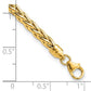 Polished Fancy Wheat Link Bracelet - WBC