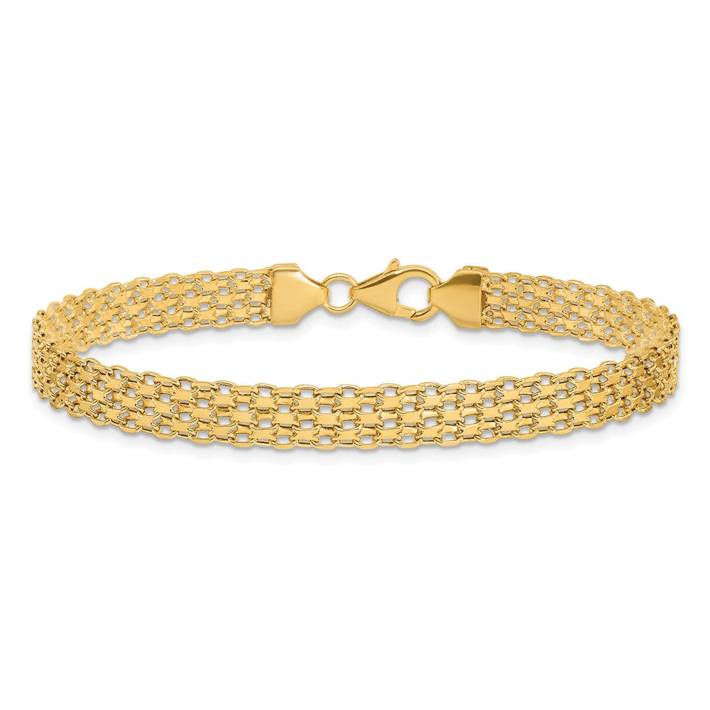 Polished Fancy Bismark Link Bracelet - WBC