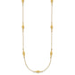 Polished and Diamond-cut Fancy Beaded Necklace - WBC