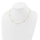 Polished and Diamond-cut Fancy Beaded Necklace - WBC