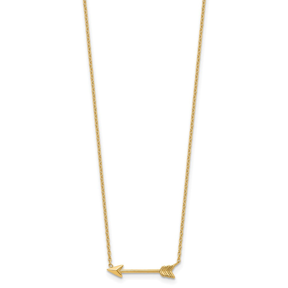 Polished Arrow Necklace - WBC
